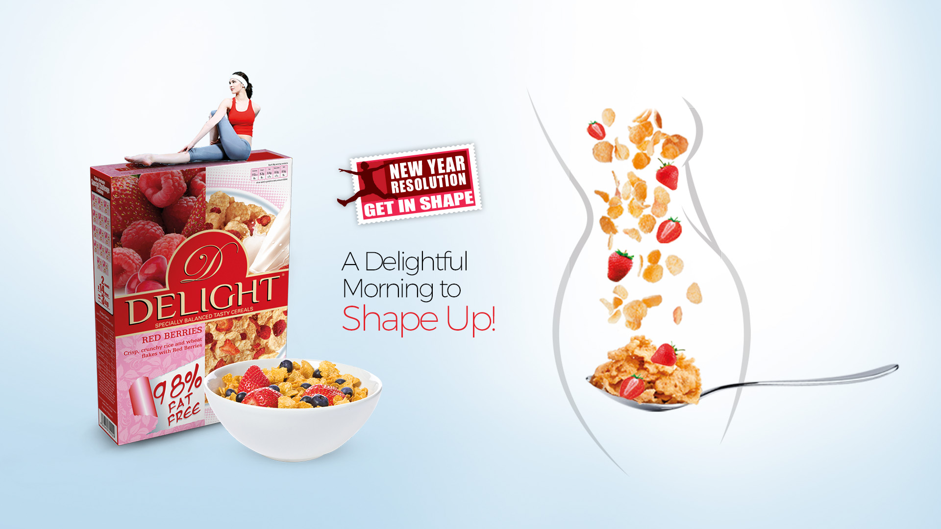 Delight Cereals | A Delightful Morning to Shape Up